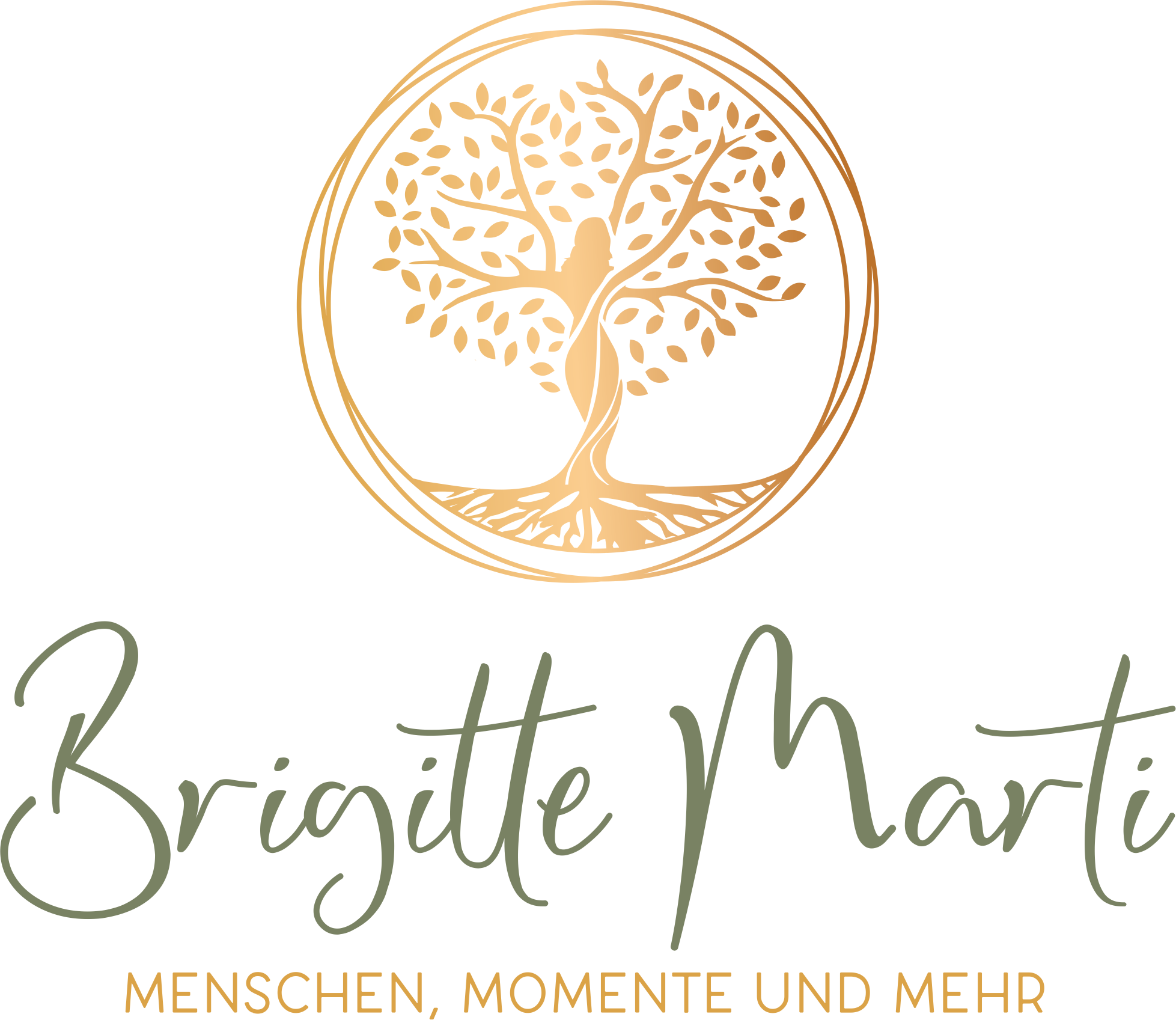 Brigitte Marti - Menschen, Momente und mehr Logo