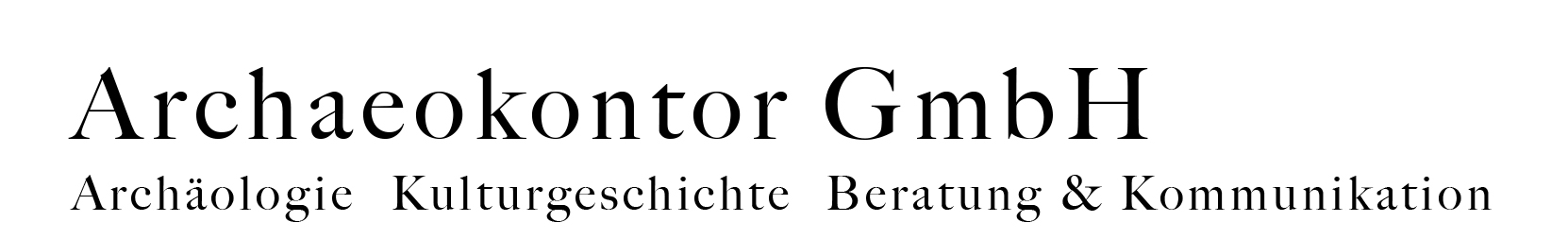 Archaeokontor GmbH - Archäologie, Kulturgeschichte, Beratung & Kommunikation Logo