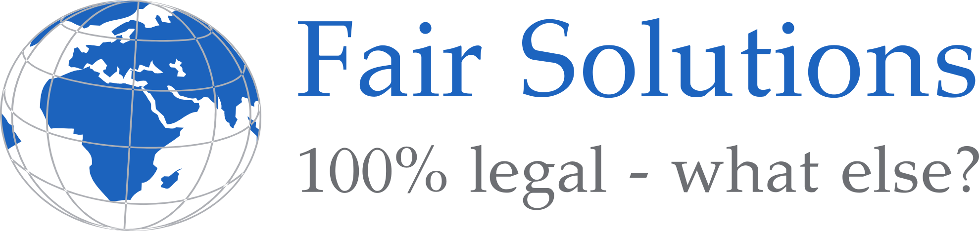 NPO NGO Fair Solutions [100% legal - what else?] Logo